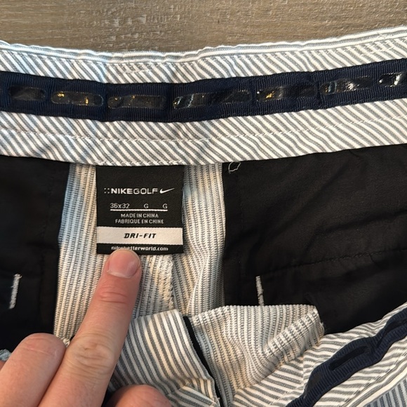 Nike Men's Pinstripe Pants - Picture 7 of 11